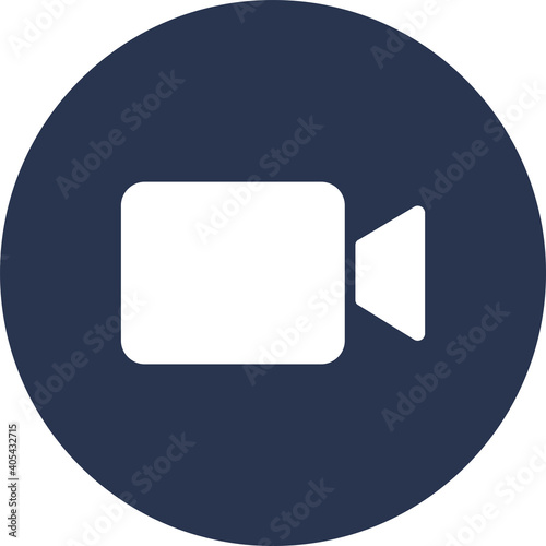 video camera icon . web icon set .vector illustration