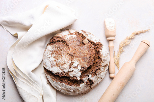 Φωτογραφία Homemade rye bread