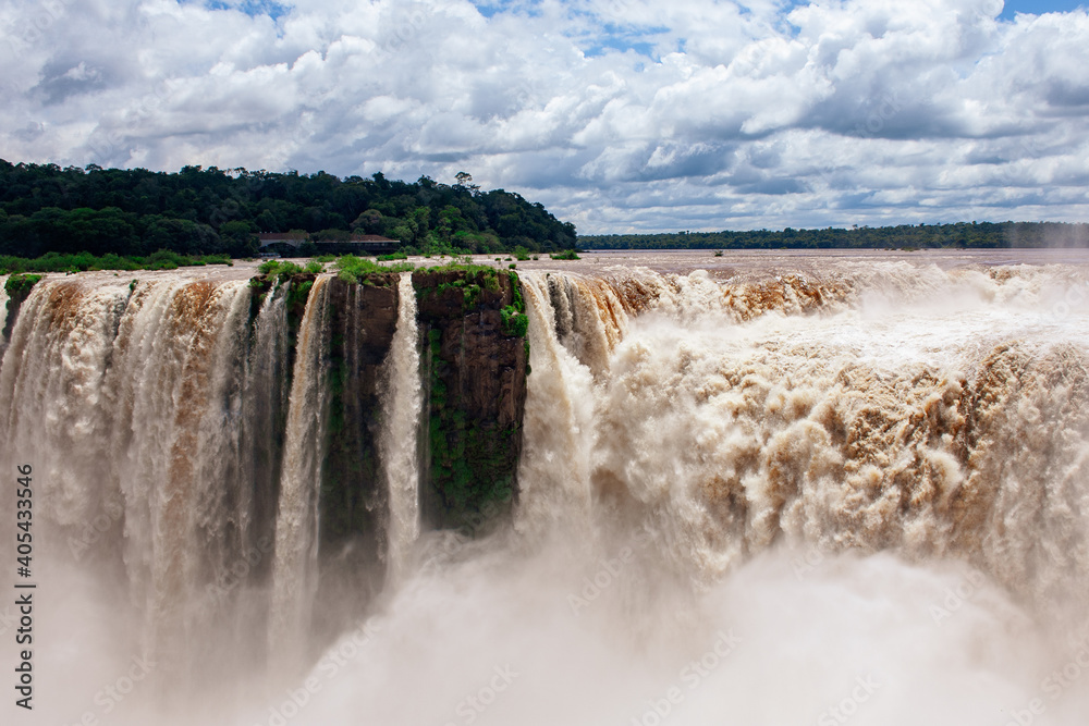 The world famous Iguazu Waterfall - Argentina side The world famous Iguazu Waterfall - Argentina side