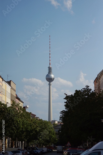 Wallpaper Mural TV tower in berlin, germany. Torontodigital.ca