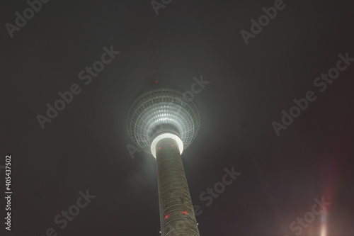 TV tower in berlin, germany.