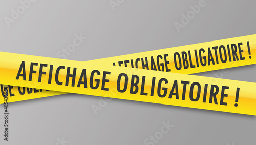 Logo affichage obligatoire.