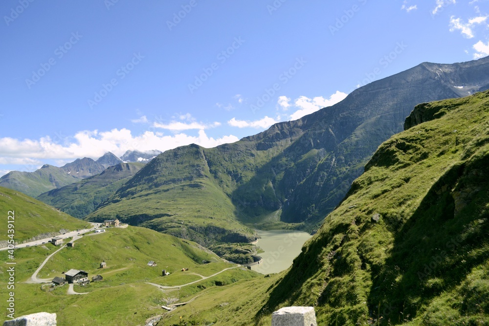 The Alps, the Tauern Mountains, the Grossglockner route Austria, mountain climbing