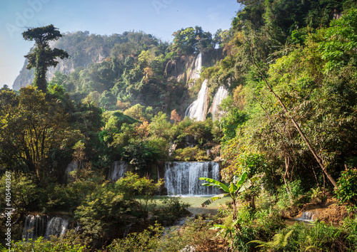 The glorious Thi Lor Su located in the Um Phang Wildlife Sanctuary of the Tak Province. Despite being the largest and highest waterfall in Thailand  this place remains a hidden gem.