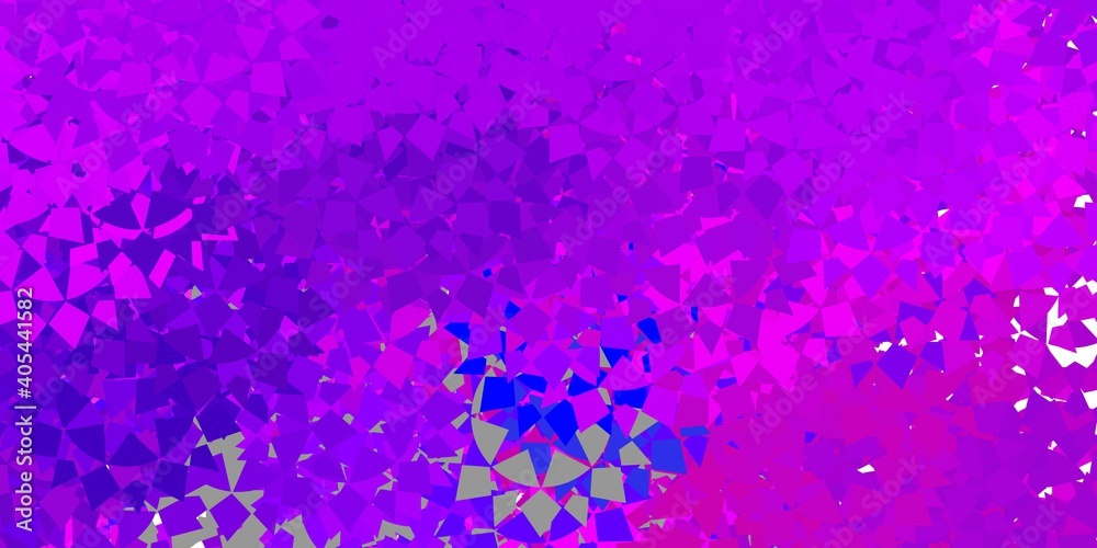 Dark purple vector pattern with polygonal shapes. Dark purple vector pattern with polygonal shapes.
