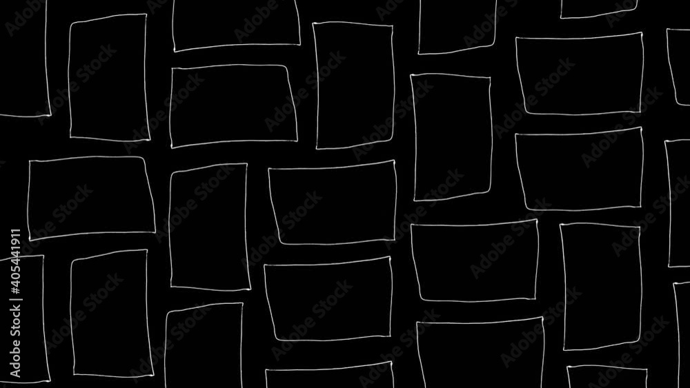 Geometric White Lines on Black Background Geometric White Lines on Black Background