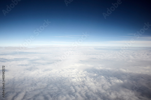 Clouds seen from above from an airplane © PickOne