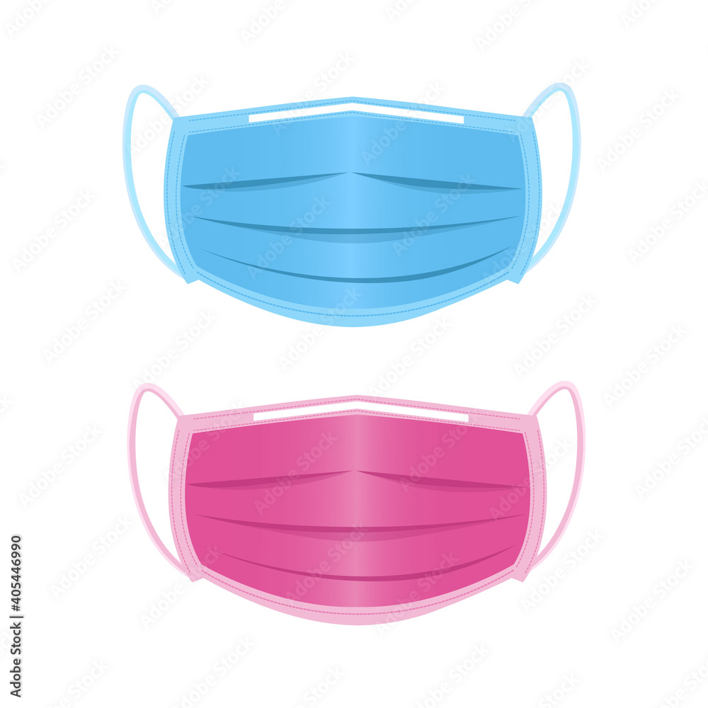 Vector illustration of medical mask