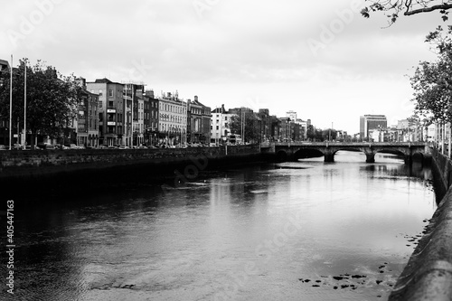 Rio Liffey en Dublin