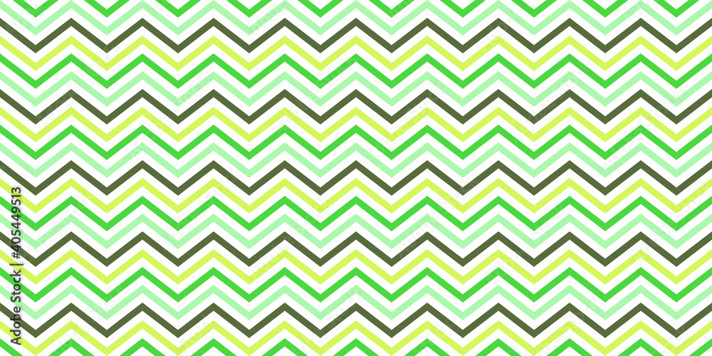 seamless chevron pattern, zigzag green color shades, white background seamless chevron pattern, zigzag green color shades, white background