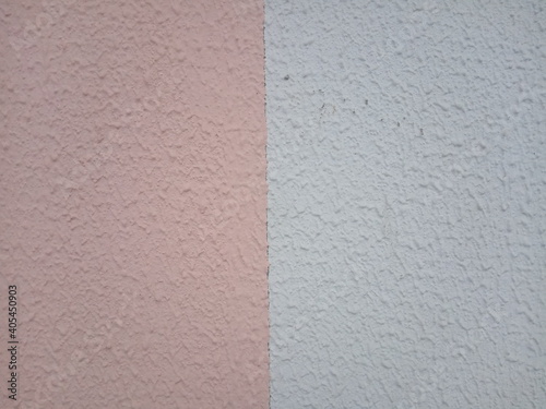  scarlet pink and gray paint old cracked concrete background, cement wall background
