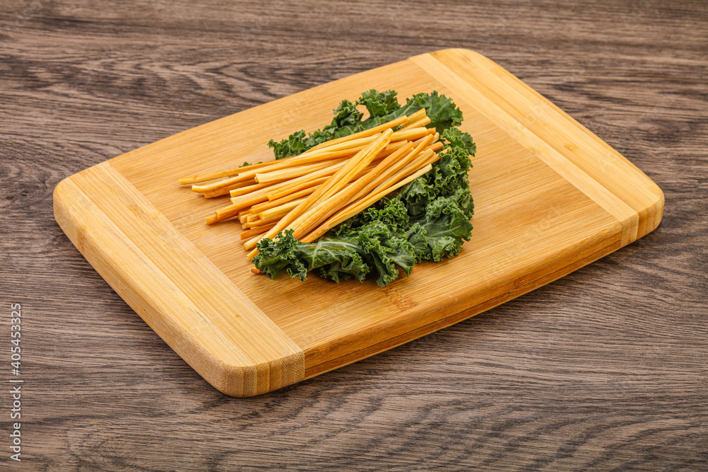 Chechel cheese sticks over board Chechel cheese sticks over board