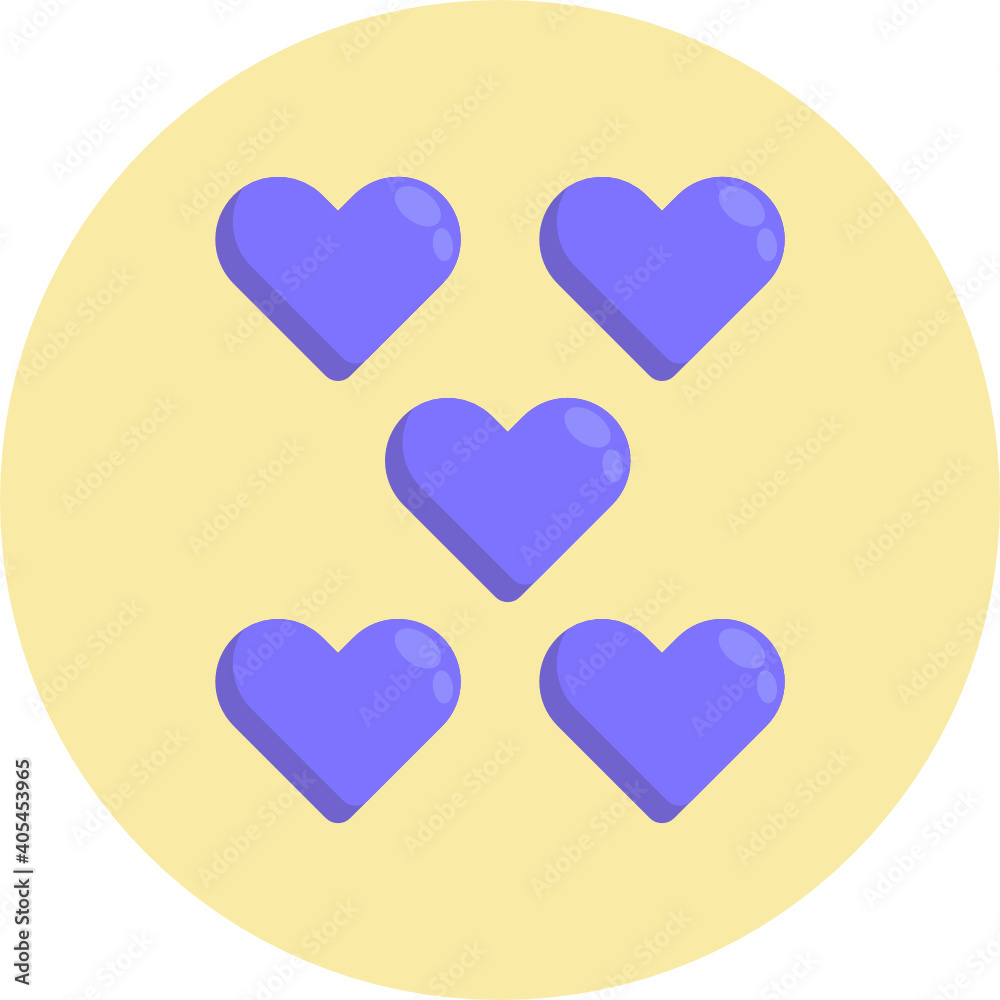 Heart Icon. Love Icon. Valentines. Vectors.