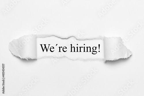 We´re hiring! photo