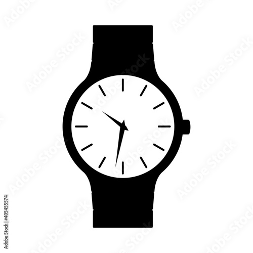 Business Woman Watch Icon