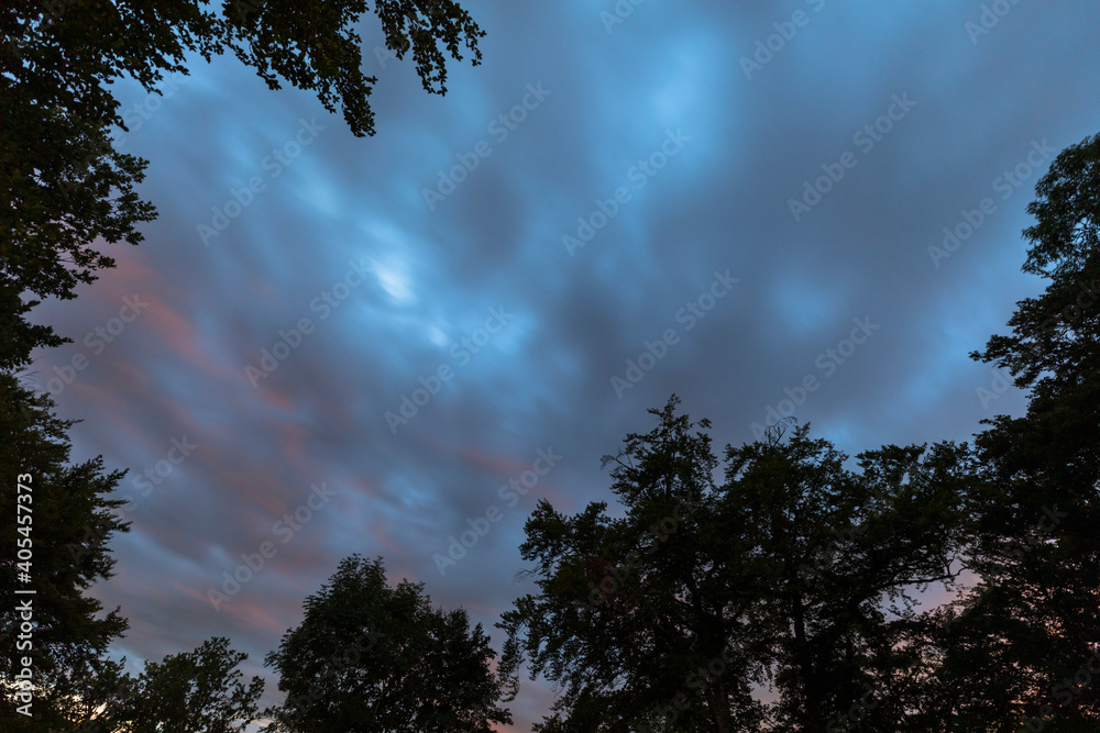 Fototapeta premium Abends am Eichfelsen