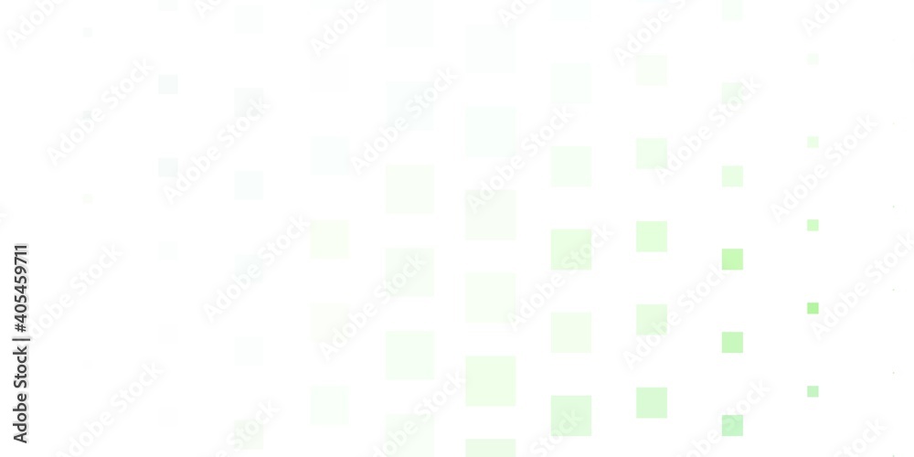 Light Green vector pattern in square style. Light Green vector pattern in square style.