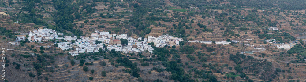 Bayarcal is a small town on the slope of the Sierra Nevada mountain