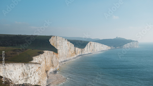 Seven Sisters Walk in Kent, England 