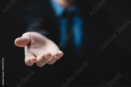 business hand, concept succ...