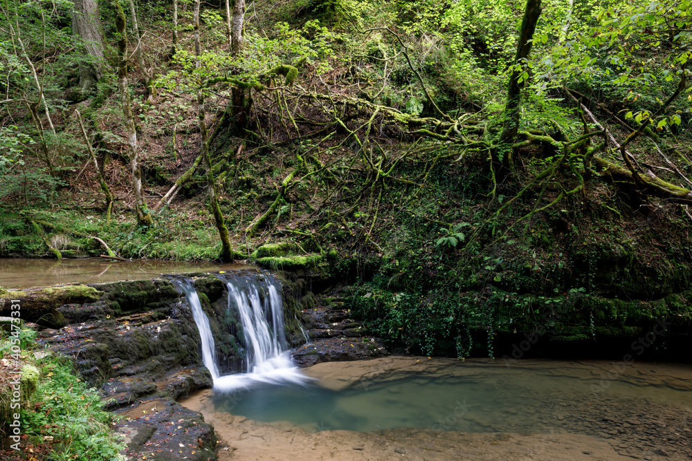 Fototapeta premium Wasserfall Gauchachschlucht
