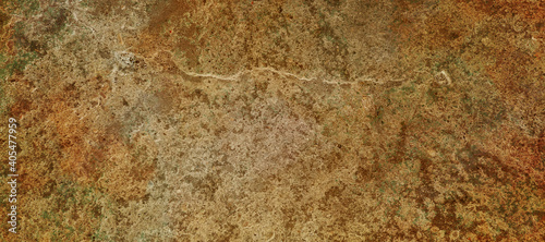 Old cracked walls rusty gold and metal, old rusty metal grunge texture can be used as a backdrop  © Background Studio