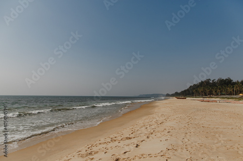 sandy ocean shore