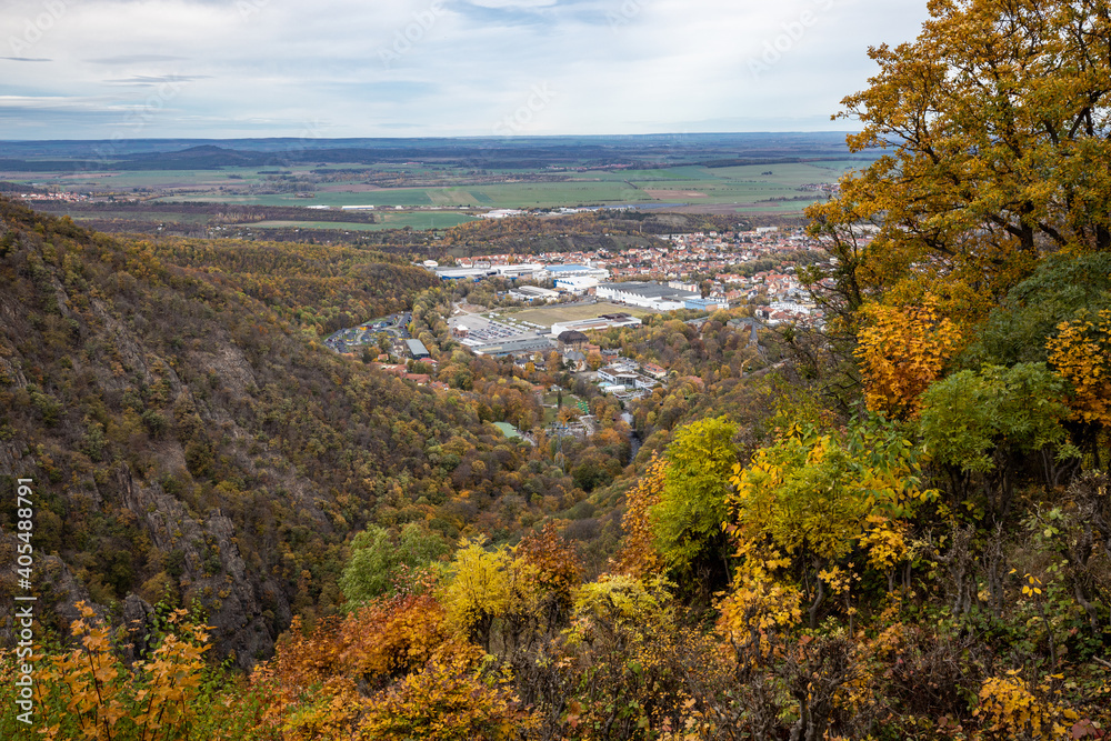 Blick nach Thale Harz