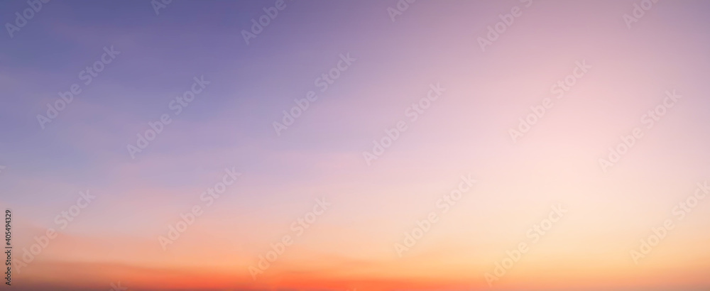 abstract colorful pastel tone of sunset sky background with shining light for design concept	