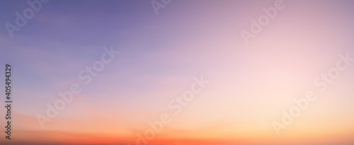 abstract colorful pastel tone of sunset sky background with shining light for design concept 