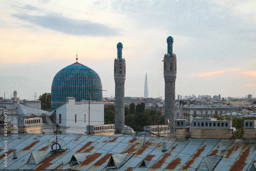 Obraz premium mosque in St. Petersburg