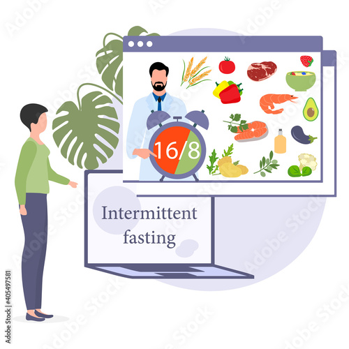 People Online Intermittent Fasting method Diet