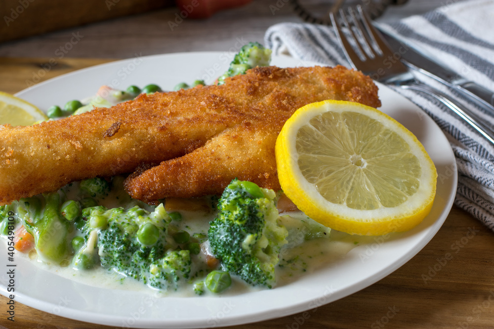 Fish meal with vegetables Fish meal with vegetables