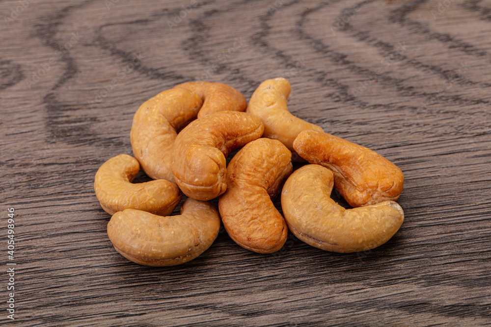 Fototapeta premium Natural organic Cashew nut heap