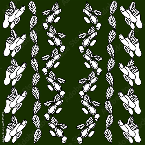 peanuts, peanuts, peanut leaves, peanuts in the skin, healthy and tasty peanut butter, pattern, doodle, set, vector, illustrator, print on fabric, print cards, print on a phone case, on packaging, pos