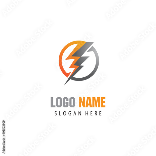 Lightning  Logo Template vector symbol