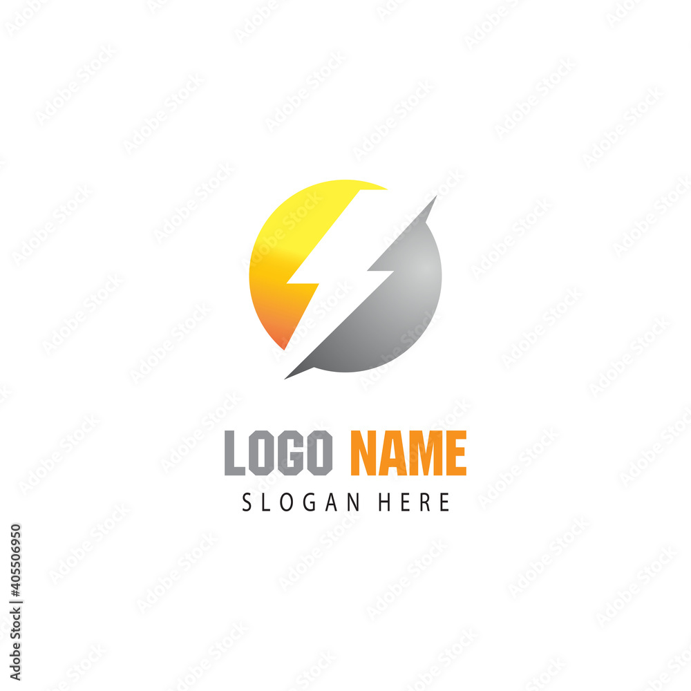 Lightning Logo Template vector symbol Lightning Logo Template vector symbol
