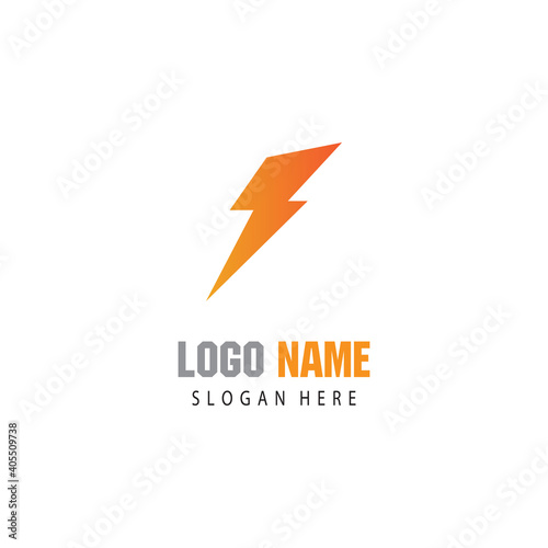 Lightning Logo Template vector symbol
