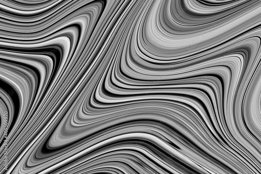 The texture of black and white marble for a pattern of packaging in a modern style. Beautiful drawing with the divorces and wavy lines in gray tones for wallpapers and screensaver. The texture of black and white marble for a pattern of packaging in a modern style. Beautiful drawing with the divorces and wavy lines in gray tones for wallpapers and screensaver.