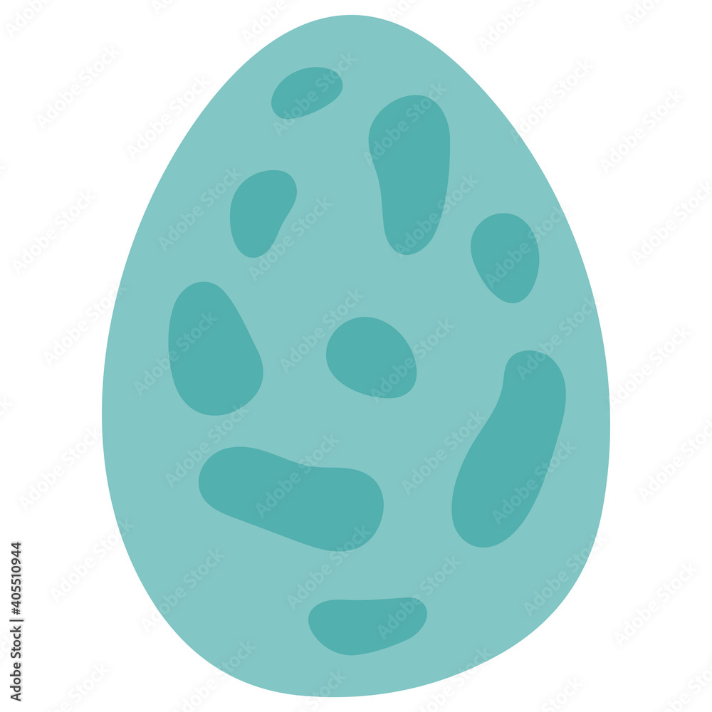 Cartoon blue dinosaur egg, chicken, quail. Isolated object. Children's vector illustration. Drawn by hands. It can be used to decorate a children's party, children's clothing, bed linen, notebooks. Cartoon blue dinosaur egg, chicken, quail. Isolated object. Children's vector illustration. Drawn by hands. It can be used to decorate a children's party, children's clothing, bed linen, notebooks.