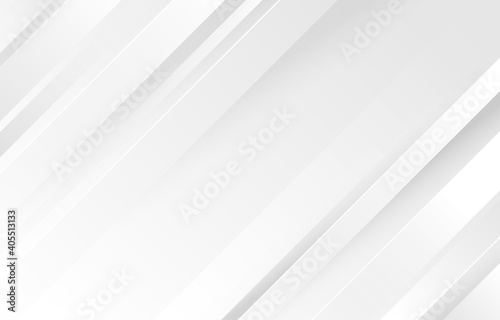 Gray and white diagonal line architecture geometry tech abstract subtle background vector illustration. photo