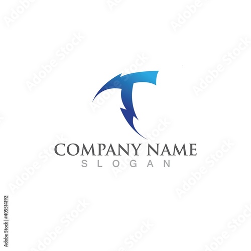 Thunderbolt Logo Template vector icon