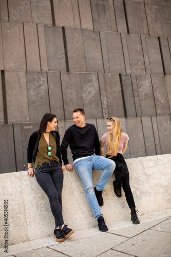Young people in Vienna