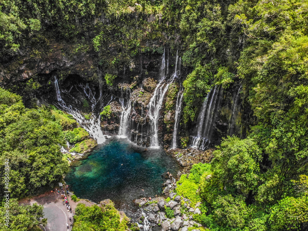 Naklejka premium Cascade de Langevin
