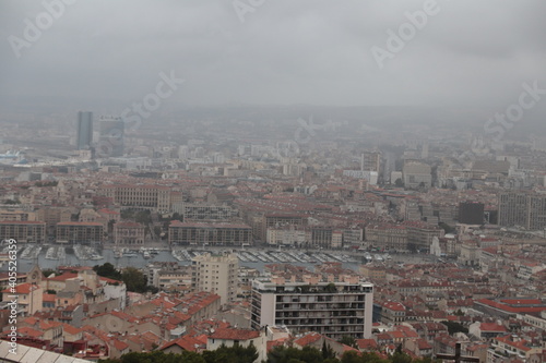 view of the city