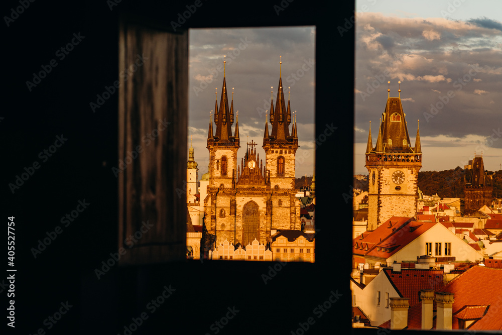 Obraz premium Prague, Czech Republic - September 28, 2015: Prague. Capital of Czech Republic