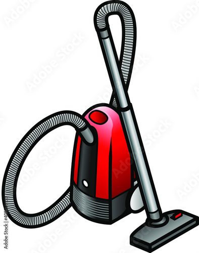 A household vacuum cleaner.