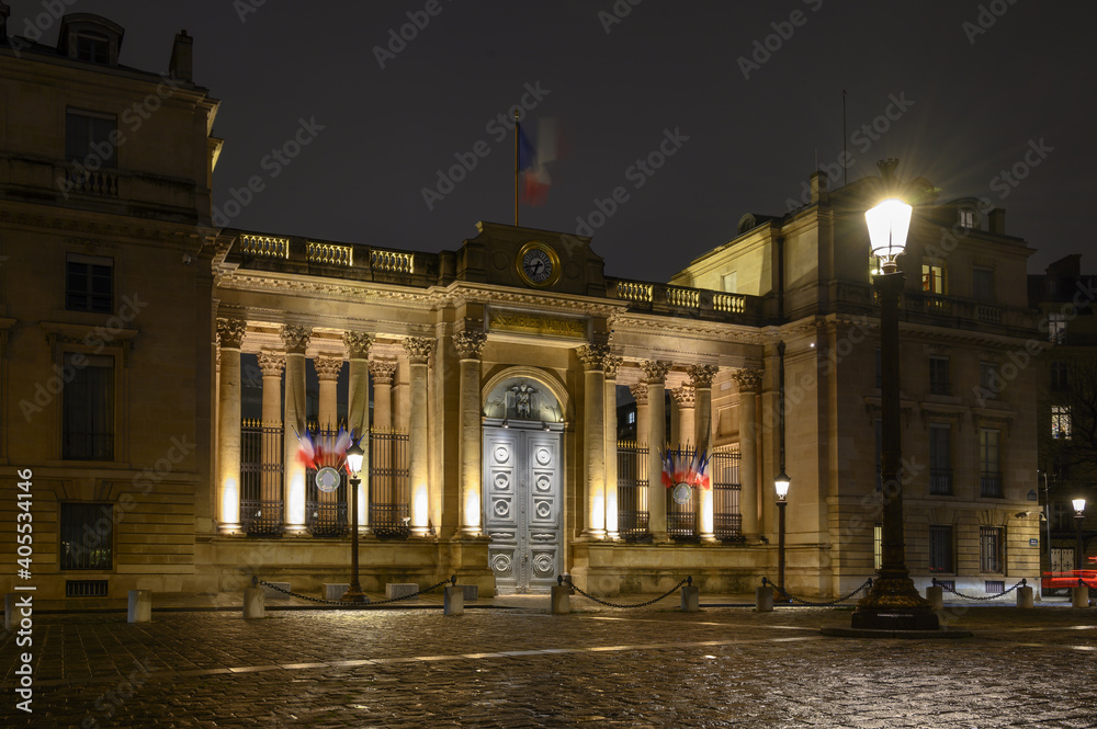 Assemblée nationale française à Paris