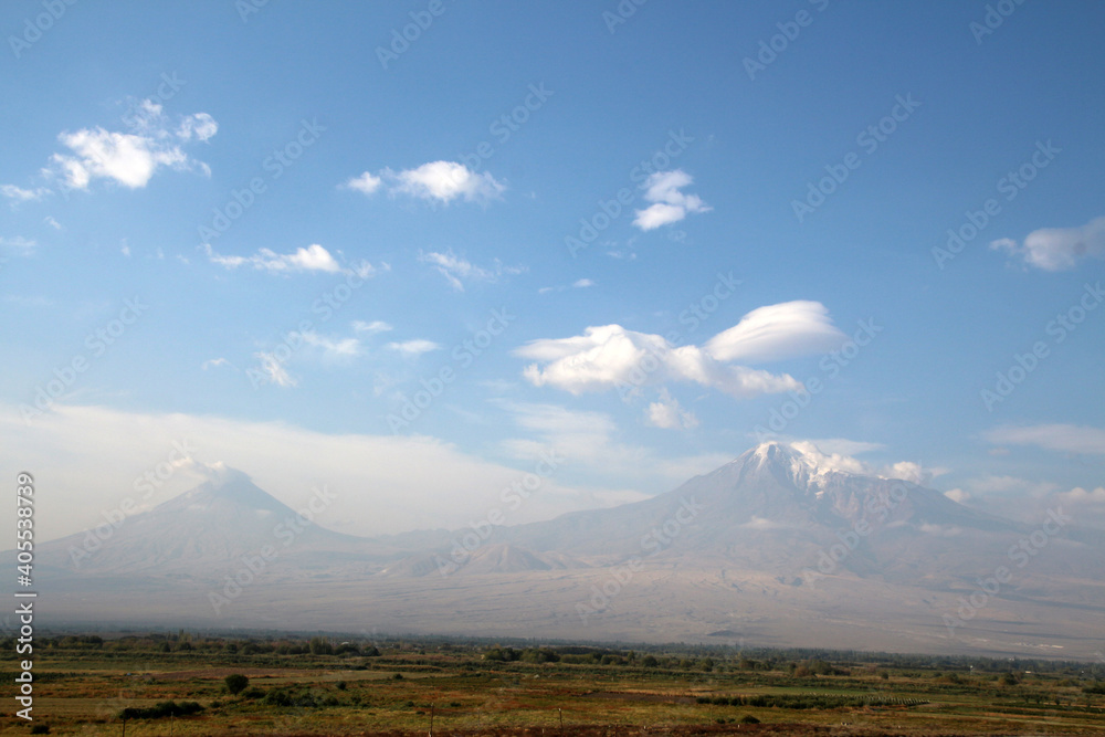 Landscape at Mount Ararat, Armenia