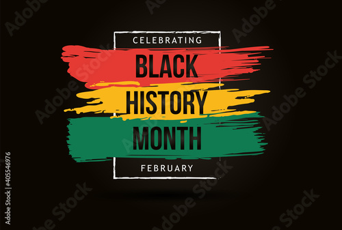 Black history month celebrate. vector illustration design graphic Black history month